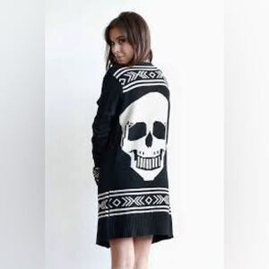 Skull Cardigan